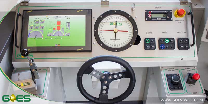 Wireline Truck Unit Control Panel