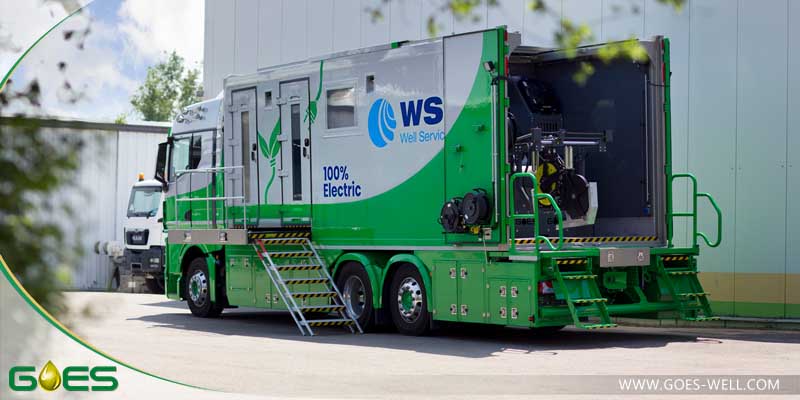 Wireline Truck Unit Electric Winch