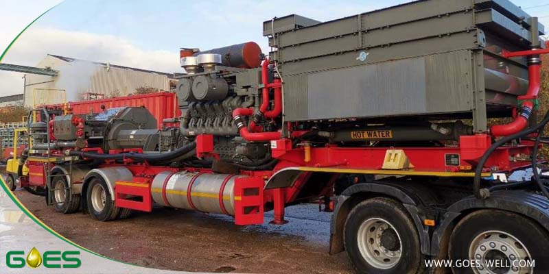 We have one Frac Pump Trailer for sale in Europe