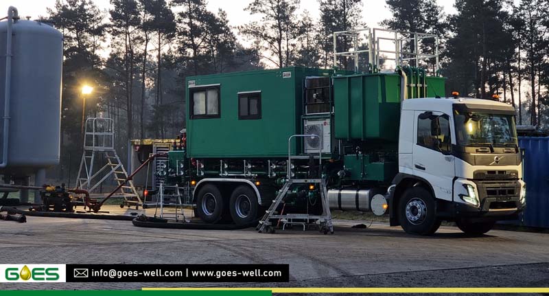 Single Pump Truck with large Welfare cabin