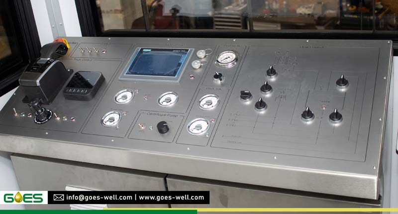 Single Pump Truck with large Welfare cabin