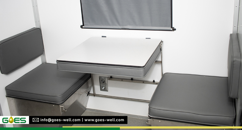 Single Pump Truck with large Welfare cabin