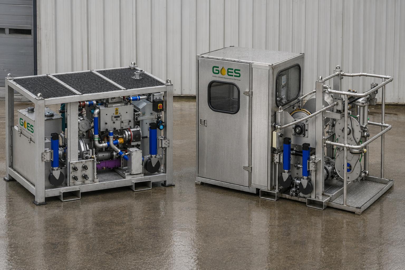 GOES Aluminium Lightweight Slickline Unit